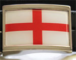devanet St George flag  belt buckle